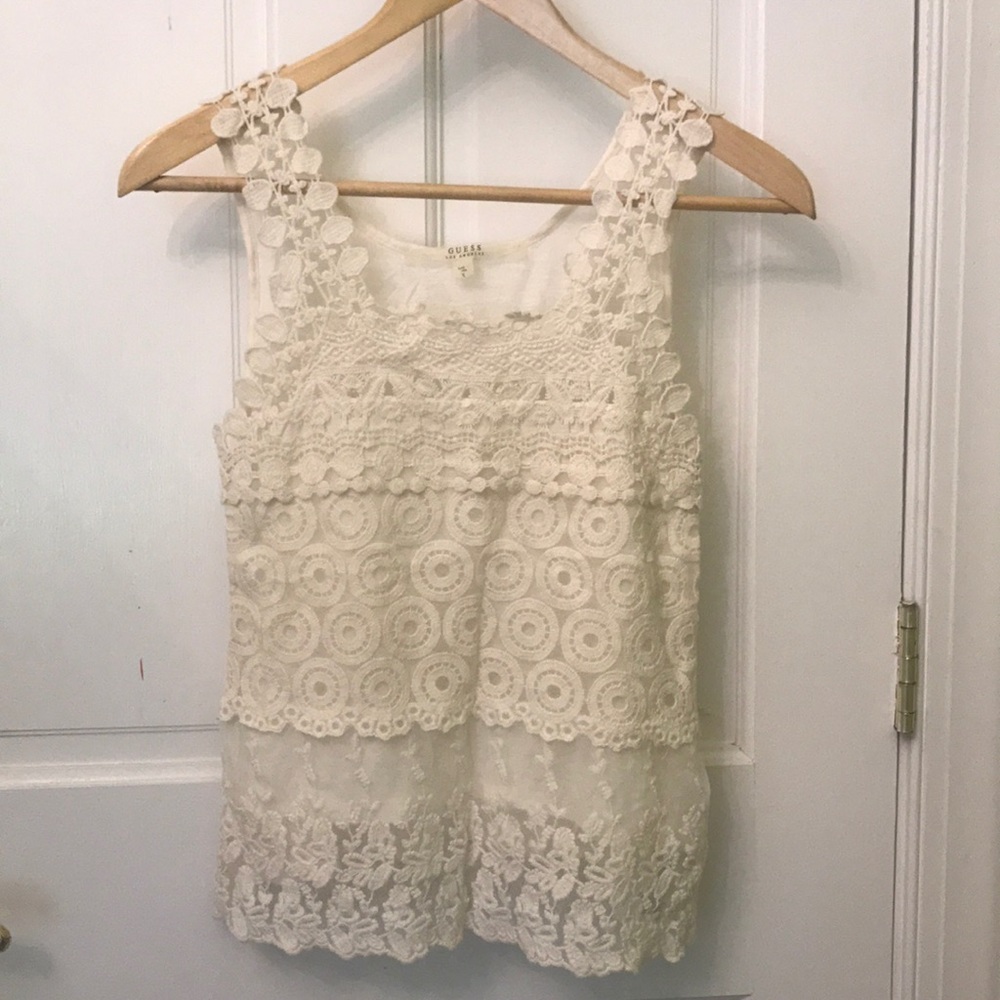 Guess Crochet Tank